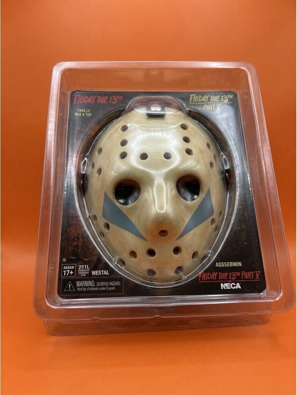 NECA Friday the 13th Part V Jason Voorhees Mask Prop Replica